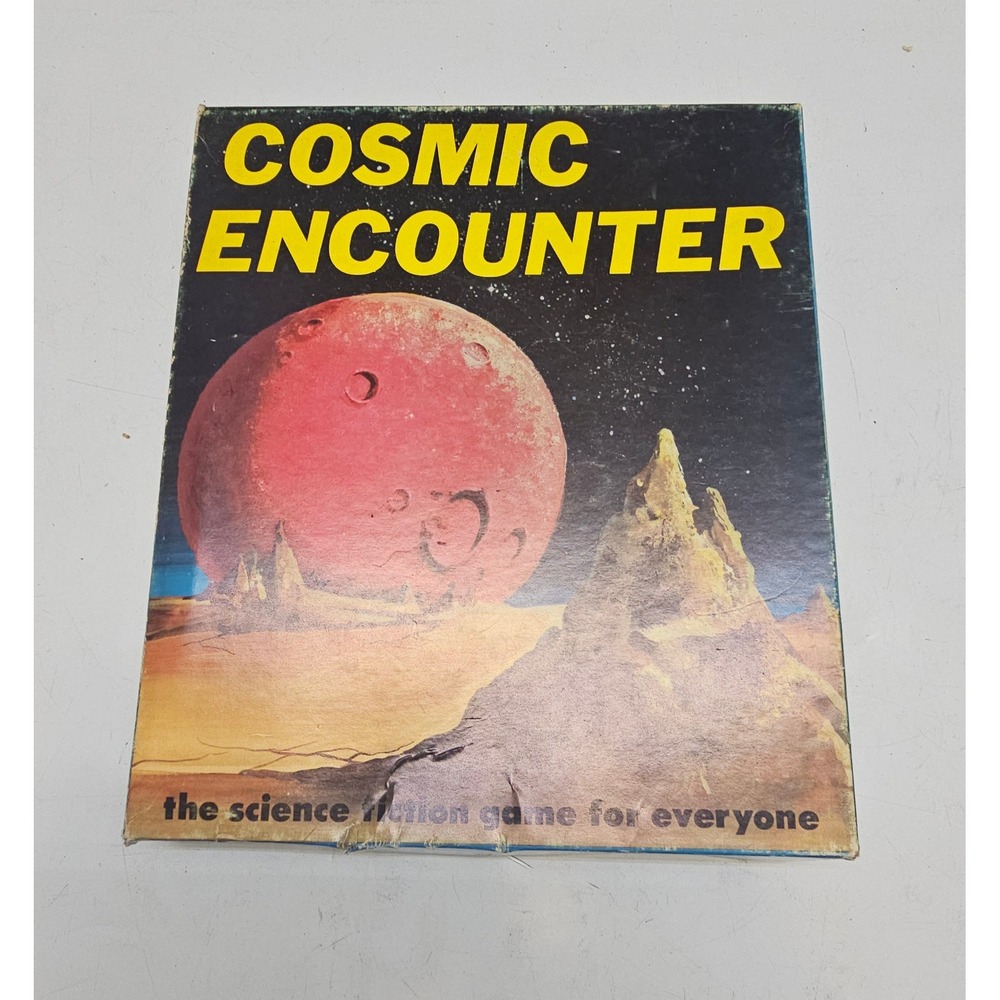 Vintage 1977 Cosmic Encounter Board Game Eon Products West End Games Sci-Fi